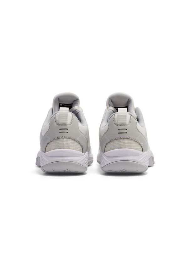 Buty do chodzenia męskie Hummel Speed Court. Zapięcie: sznurówki. Kolor: szary, biały, wielokolorowy. Materiał: tkanina, materiał, syntetyk. Szerokość cholewki: normalna. Sport: turystyka piesza