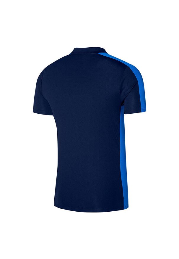 Nike - Męska Koszulka Polo Academy DriFIT. Typ kołnierza: polo. Kolor: niebieski