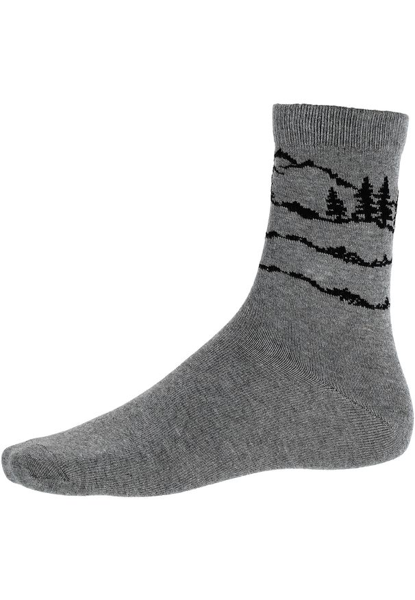 Skarpety trekkingowe męskie Viking Boosocks Mid Bamboo Man. Kolor: szary