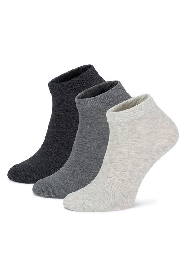 Gino Rossi Skarpety krótkie 3MB-001-AW24 (3-pack) Kolorowy. Materiał: bawełna. Wzór: kolorowy
