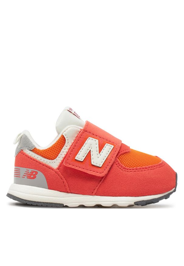 Sneakersy New Balance. Kolor: pomarańczowy