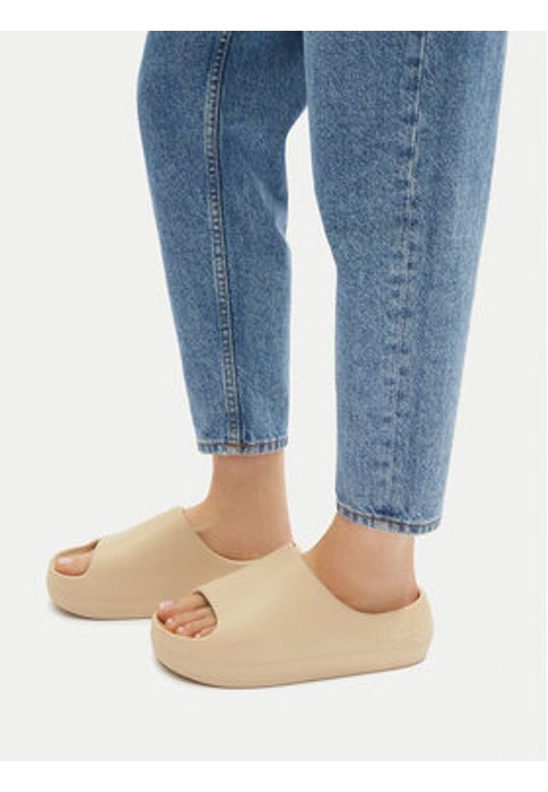 Hunter Klapki S55796 Beżowy. Kolor: beżowy. Materiał: syntetyk