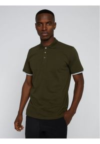 Matinique Polo 30206527 Zielony Regular Fit. Typ kołnierza: polo. Kolor: zielony. Materiał: bawełna