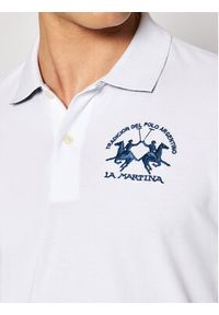 La Martina Polo CCMP01 PK001 Biały Regular Fit. Typ kołnierza: polo. Kolor: biały. Materiał: bawełna #5