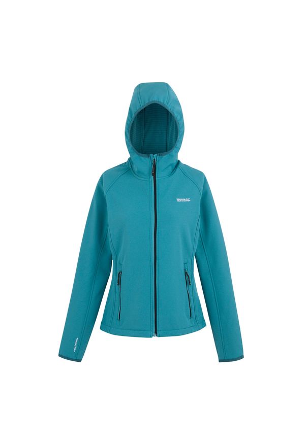 Regatta - Kurtka Softshellowa Damska. Kolor: niebieski. Sport: turystyka piesza
