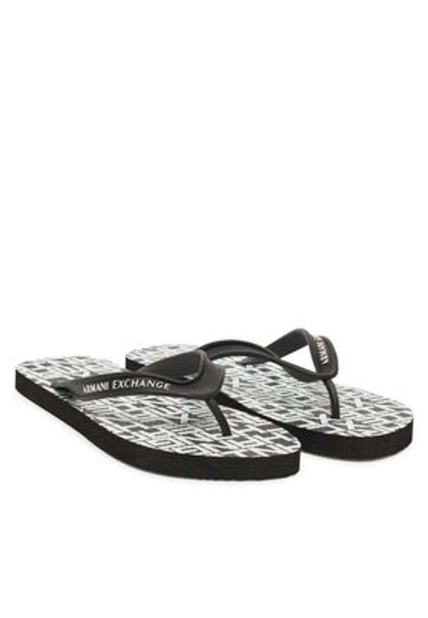 Armani Exchange Japonki XUQ002 XV676 N814 Czarny. Kolor: czarny