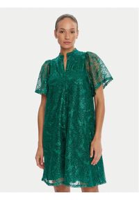 Bruuns Bazaar Sukienka koktajlowa Palm Philly BBW4541 Zielony Loose Fit. Kolor: zielony. Materiał: syntetyk. Styl: wizytowy #1