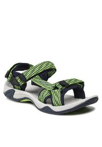 CMP Sandały Kids Hamal Hiking Sandal 38Q9954J Zielony. Kolor: zielony. Materiał: materiał