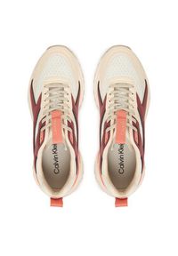 Calvin Klein Sneakersy Hike Run Ckstripe Mesh HW0HW03002 Biały. Kolor: biały. Materiał: materiał. Sport: bieganie #2