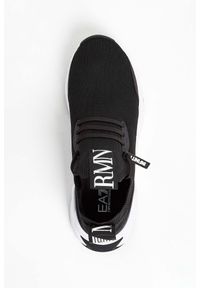 EA7 Emporio Armani - Sneakersy męskie EA7 EMPORIO ARMANI. Materiał: guma, tkanina