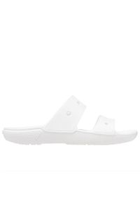 Klapki Crocs Classic Sandal 206761-100 - białe. Kolor: biały. Materiał: materiał. Sezon: lato. Obcas: na platformie #1