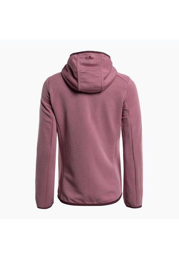 Bluza damska CMP. Kolor: różowy. Styl: sportowy. Sport: turystyka piesza