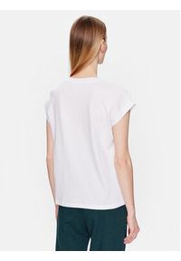 Volcano T-Shirt T-Abstract L02156-S23 Biały Regular Fit. Kolor: biały. Materiał: bawełna