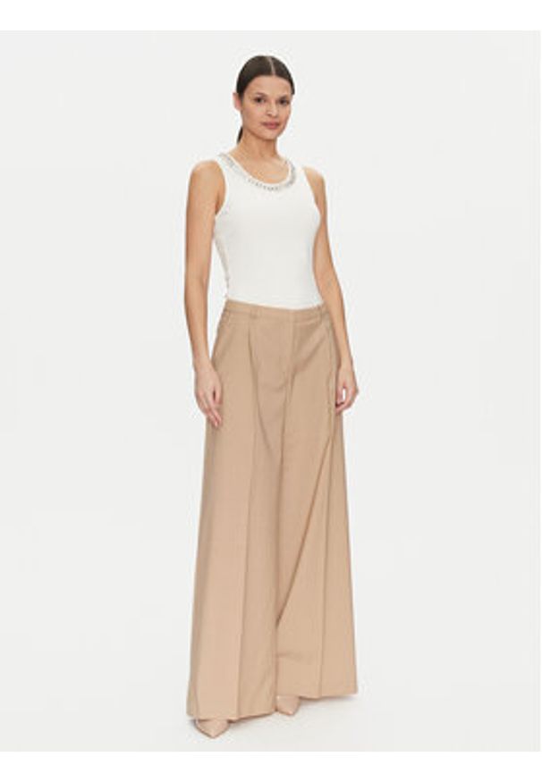 Marciano Guess Top 5RGP23 6299A Biały Regular Fit. Kolor: biały. Materiał: wiskoza