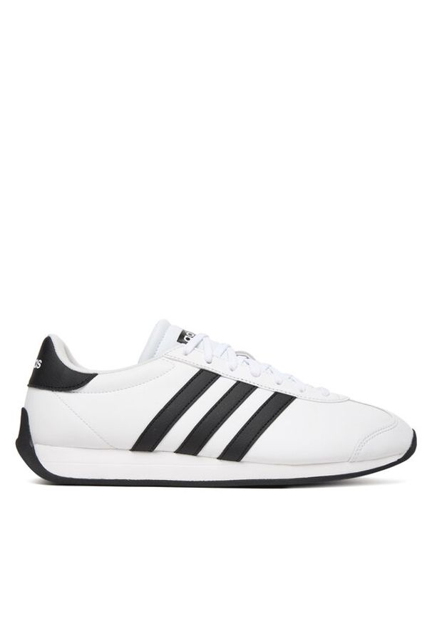 Adidas - adidas Sneakersy Runvista JR4615 Biały. Kolor: biały. Materiał: skóra