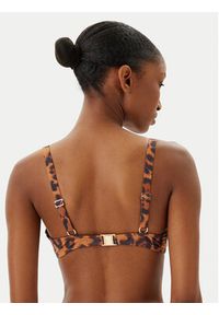 Chantelle Góra od bikini Sauvage C17UM0 Brązowy. Kolor: brązowy. Materiał: syntetyk