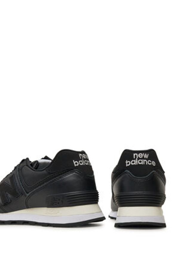 New Balance Sneakersy WL574FT2 Czarny. Kolor: czarny. Materiał: skóra. Model: New Balance 574