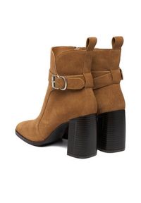 Badura Botki EO-VIV-1 Brązowy. Kolor: brązowy. Materiał: zamsz, skóra #6