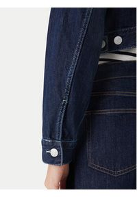 Tommy Jeans Kurtka jeansowa DW0DW22384 Granatowy Straight Fit. Kolor: niebieski. Materiał: bawełna #4