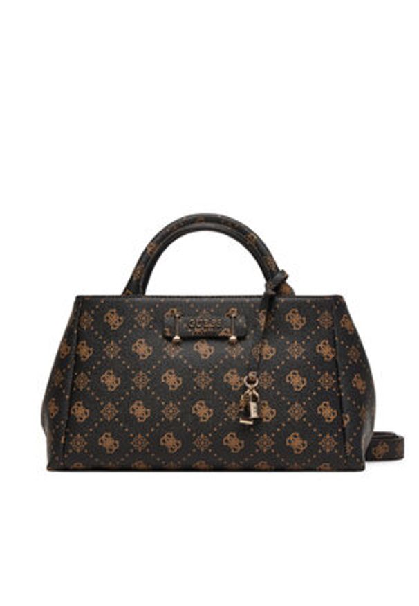 Guess Torebka HWGP98 98060 Brązowy. Kolor: brązowy. Materiał: skórzane