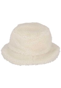 HEAT KEEPER - Kapelusz damski Teddy Wool jeden rozmiar. Kolor: biały. Materiał: poliester. Sezon: zima