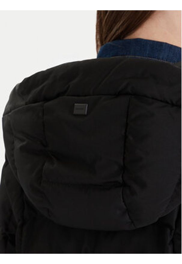 Geox Kurtka zimowa Anylla W4628P T3144 F9000 Czarny Regular Fit. Kolor: czarny. Materiał: syntetyk. Sezon: zima