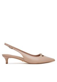 Czółenka Guess. Kolor: beżowy