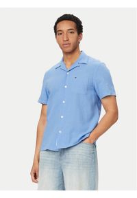 Tommy Jeans Koszula DM0DM23058 Niebieski Regular Fit. Kolor: niebieski. Materiał: bawełna #1