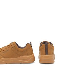 skechers - Skechers Sneakersy Liberation 8790157 WSK Brązowy. Kolor: brązowy. Materiał: materiał, skóra #5