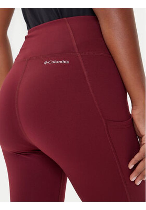 columbia - Columbia Legginsy Boundless Trek™ 2033514 Czerwony Slim Fit. Kolor: czerwony. Materiał: syntetyk
