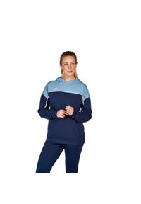 ERIMA - Sweat bluza z kapturem dla kobiet Erima Change. Typ kołnierza: kaptur. Kolor: niebieski. Materiał: polar. Sezon: zima #1