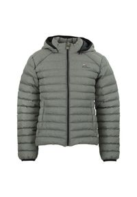 PEAK MOUNTAIN - Kurtka narciarska dla dziewczynek Peak Mountain Gacenza. Kolor: szary. Materiał: puch. Sezon: zima. Sport: narciarstwo #1