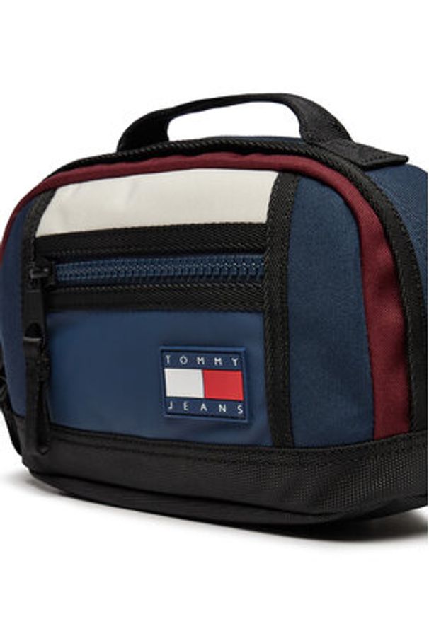 Tommy Jeans Saszetka nerka AM0AM12609 Granatowy. Kolor: niebieski. Materiał: materiał