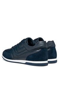 Geox Sneakersy U Renan U654GD 0TU22 C4002 Granatowy. Kolor: niebieski. Materiał: skóra #5