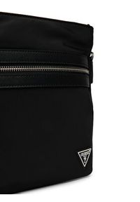 Guess Saszetka HMBENY P6123 Czarny. Kolor: czarny. Materiał: materiał #5