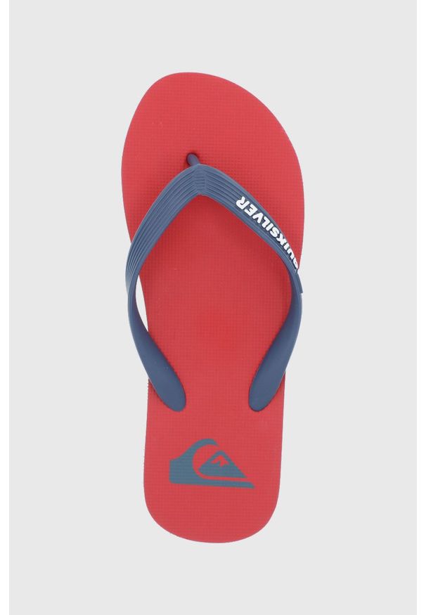 Quiksilver - Japonki. Kolor: niebieski. Materiał: materiał. Wzór: gładki