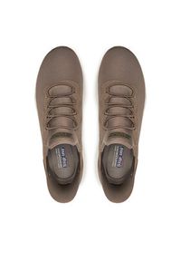 skechers - Skechers Sneakersy Bobs Sport Squad Chaos 117500/TPE Beżowy. Kolor: beżowy. Materiał: mesh, materiał. Model: Skechers Sport #4