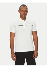Lacoste Polo PH9863 Biały Regular Fit. Typ kołnierza: polo. Kolor: biały. Materiał: bawełna