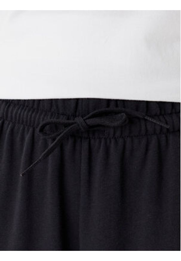 Adidas - adidas Spodnie dresowe Essentials Small Logo JD7999 Czarny Loose Fit. Kolor: czarny. Materiał: bawełna, syntetyk