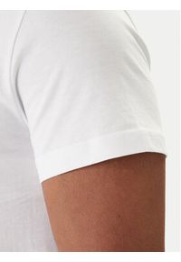 Versace Jeans Couture T-Shirt 80GAHT03 CJ00T Biały Regular Fit. Kolor: biały. Materiał: bawełna #3