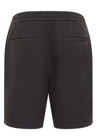 Mustang Szorty materiałowe Linen 1016459 Czarny Loose Fit. Kolor: czarny. Materiał: bawełna #6