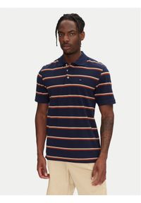 Wrangler Polo 112362827 Granatowy Regular Fit. Typ kołnierza: polo. Kolor: niebieski. Materiał: bawełna