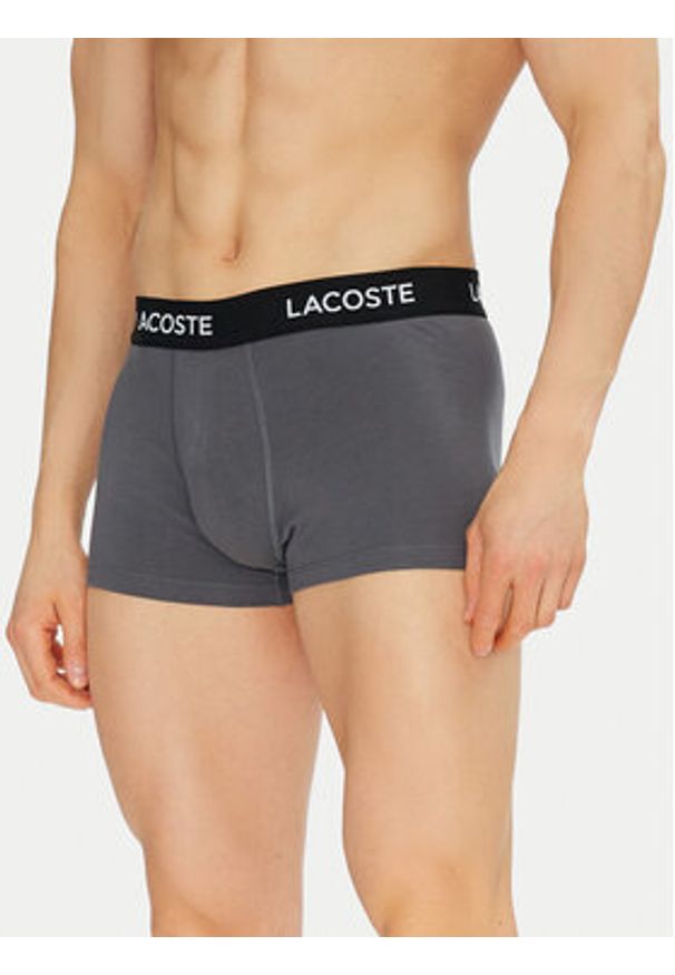 Lacoste Komplet bokserek 5H2385 Kolorowy. Materiał: bawełna. Wzór: kolorowy
