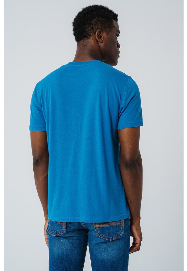 Męski T-Shirt Mustang Style Austin Sea of Belize 1016493 5444