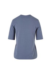 Urban Classics - T-shirt Damski Classy. Kolor: niebieski