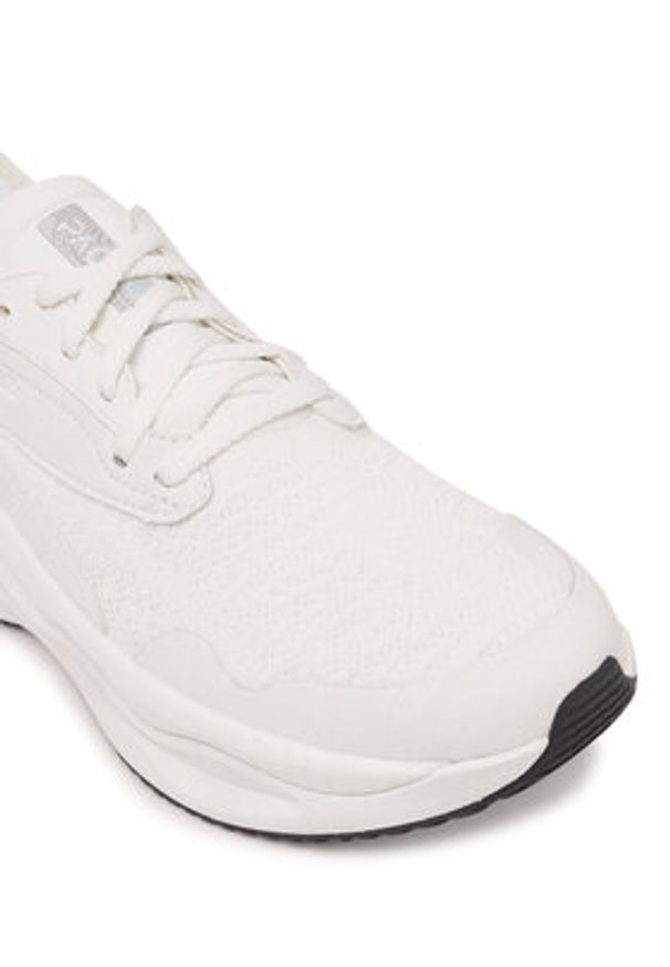 Clarks Sneakersy Clarks Pace 26184666 Biały. Kolor: biały. Materiał: materiał