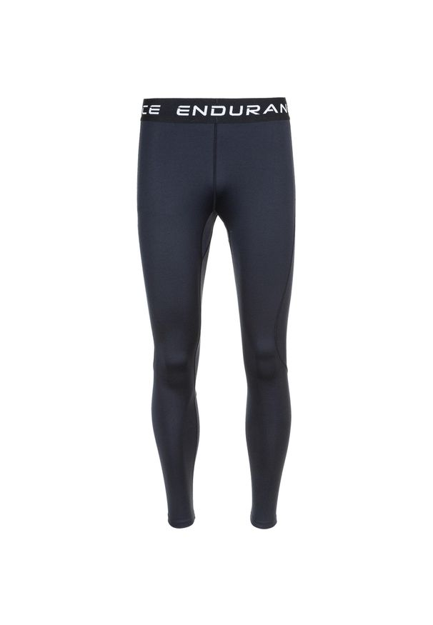 ENDURANCE - Legginsy Endurance Power. Kolor: czarny. Sport: bieganie, fitness