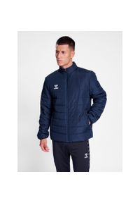 Kurtka puchowa Hummel Essential Szorty Bench. Kolor: niebieski. Materiał: puch. Styl: elegancki #1