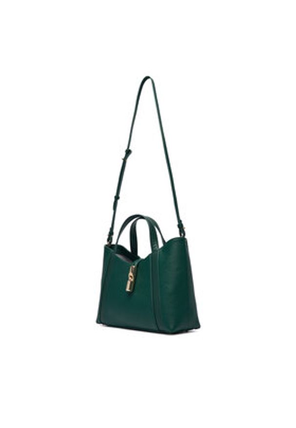 Furla Torebka Goccia Shopper Bag S WB01789 BX3353 KH 4282S Zielony. Kolor: zielony. Materiał: skórzane