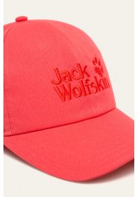 Jack Wolfskin - Czapka. Kolor: czerwony